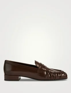 Leather Penny Loafers