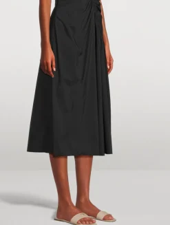 Leather Slide Sandals