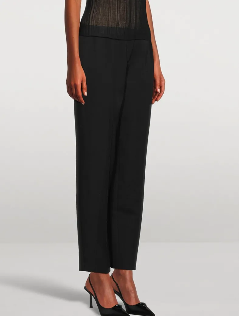 Leather Slingback Pumps