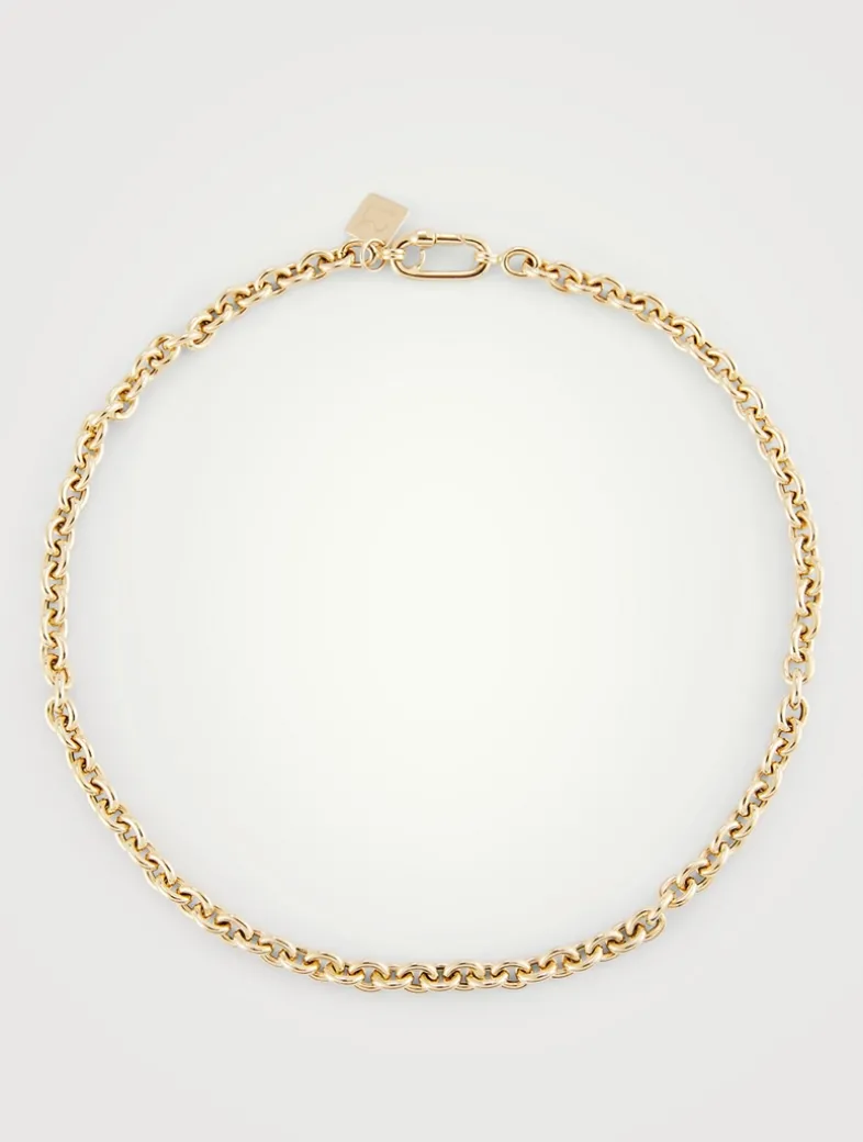 Lee Forçat 14K Yellow Gold Chain Necklace