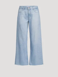 Leenah Wide-Leg Ankle Jeans