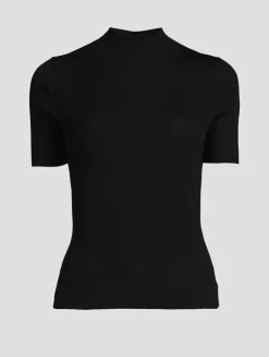 Leenda Regal Wool Mockneck Sweater