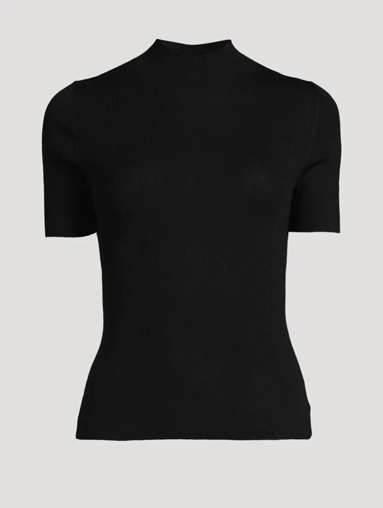 Leenda Regal Wool Mockneck Sweater