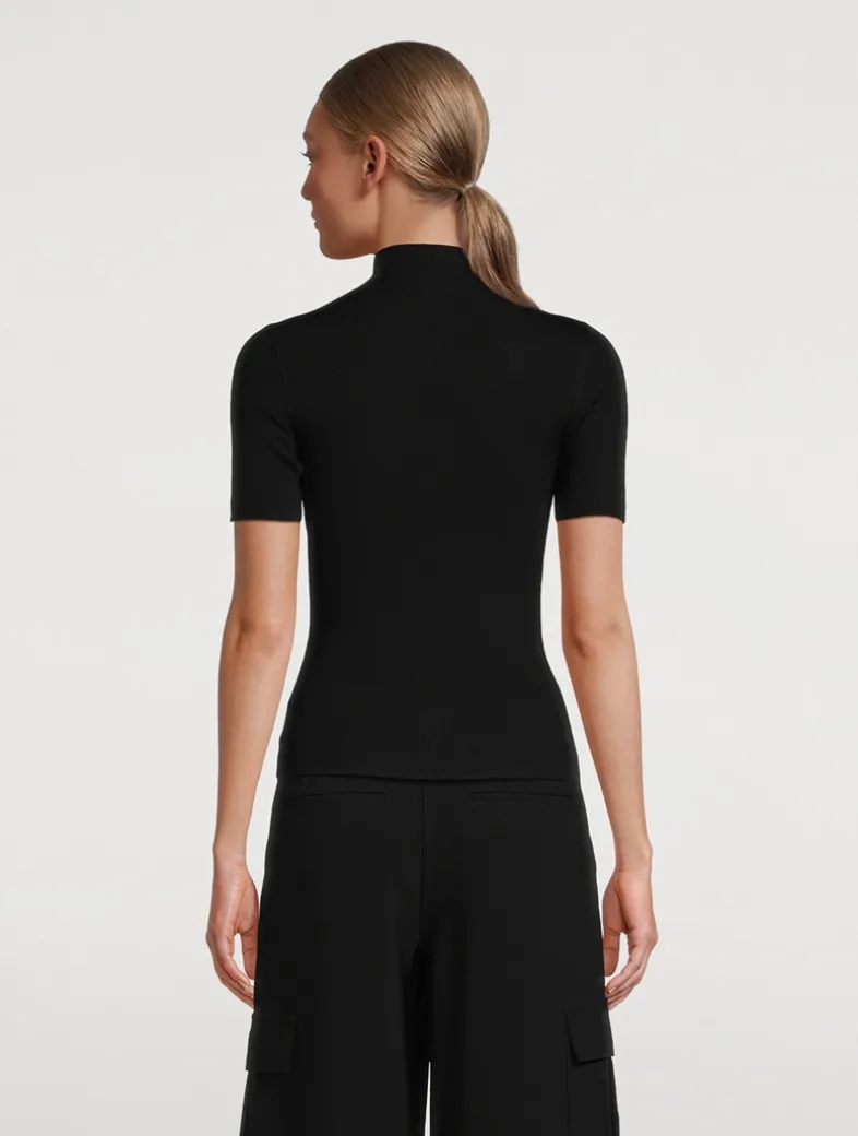 Leenda Regal Wool Mockneck Sweater