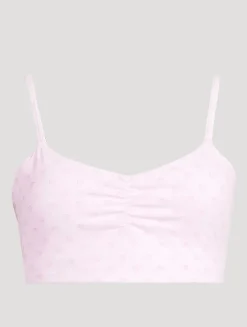 Lenna Sports Bra In Tennis Ball Print