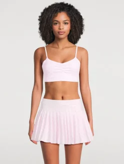 Lenna Sports Bra In Tennis Ball Print