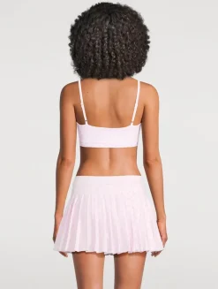 Lenna Sports Bra In Tennis Ball Print