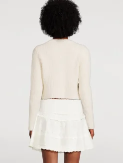 Leocadia Embellished-Heart Cardigan