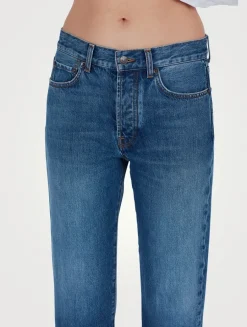 Lesley Straight-Leg Ankle Jeans