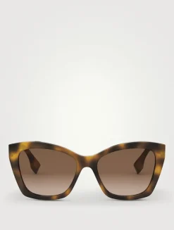 Lettering Square Sunglasses