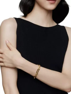 Lexington Chain Bracelet In 18k Yellow Gold, 9.8mm