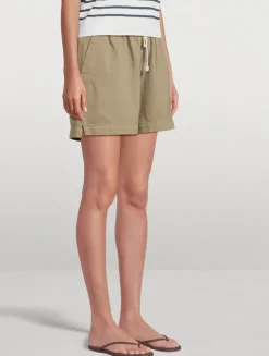 Lily Nudes Leather Flip-Flops