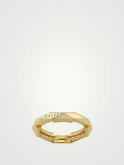 Link To Love 18K Gold Studded Ring