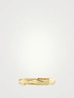 Link To Love 18K Gold Studded Ring