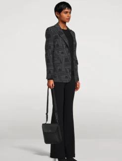 Little Anouk Leather Messenger Bag