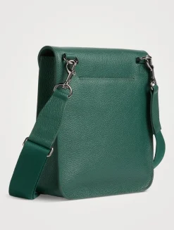 Little Anouk Leather Messenger Bag