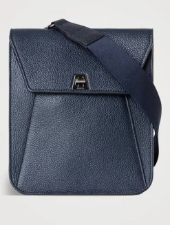 Little Anouk Leather Messenger Bag