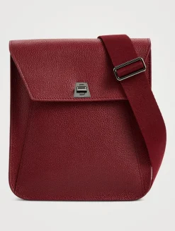 Little Anouk Leather Messenger Bag