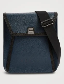 Little Anouk Leather Messenger Bag