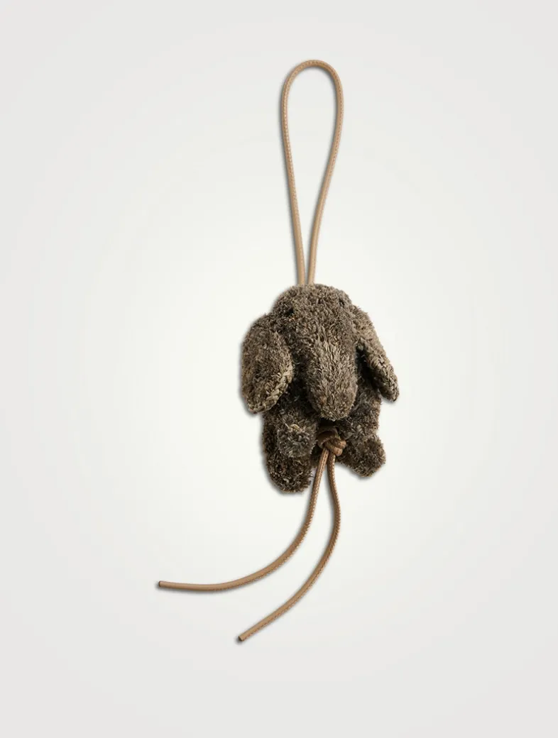 Loewe x Paula's Ibiza Elephant Raffia Bag Charm