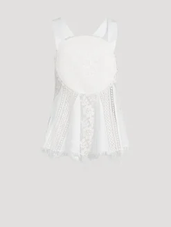 Loewe x Paula's Ibiza Lace Blouse