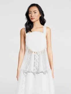 Loewe x Paula's Ibiza Lace Blouse