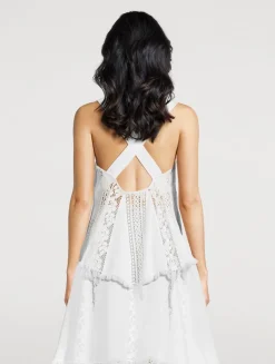 Loewe x Paula's Ibiza Lace Blouse