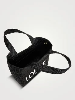 Loewe x Paula’s Ibiza Medium Raffia Tote Bag