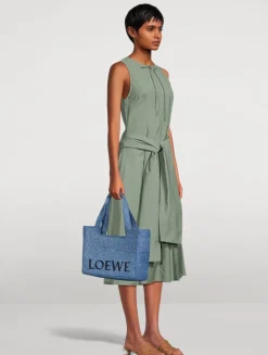 Loewe x Paula’s Ibiza Medium Raffia Tote Bag