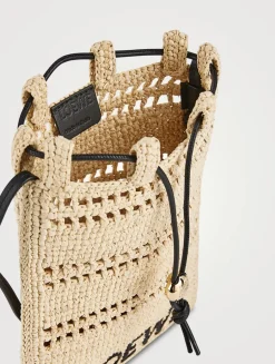 Loewe x Paula's Ibiza Raffia Crossbody Bag