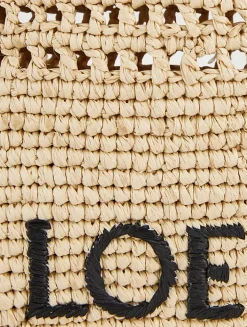 Loewe x Paula's Ibiza Raffia Crossbody Bag