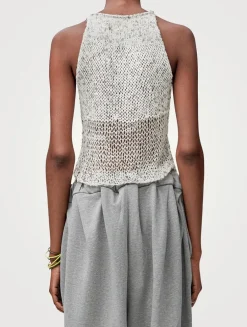Loewe x Paula's Ibiza Sequin Knit Tank Top