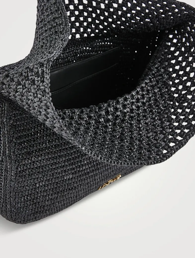 Loewe x Paula's Ibiza Small Ola Raffia Shoulder Bag