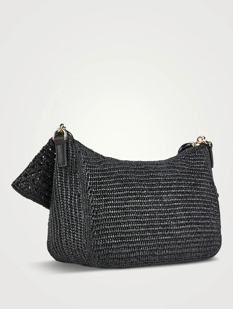 Loewe x Paula's Ibiza Small Ola Raffia Shoulder Bag