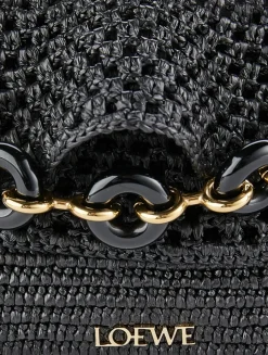 Loewe x Paula's Ibiza Small Ola Raffia Shoulder Bag