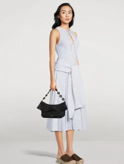 Loewe x Paula's Ibiza Small Ola Raffia Shoulder Bag