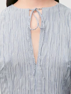 Loewe x Paula's Ibiza Tie-Front Midi Dress