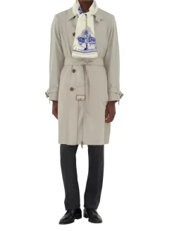 London Landmarks Wool Silk Scarf