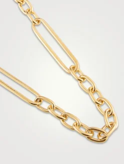 Long Link Chain Necklace