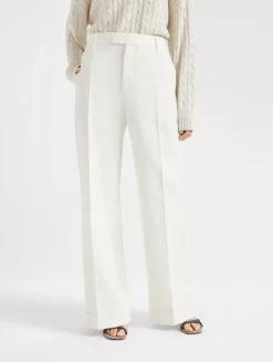 Loose Flared Trousers
