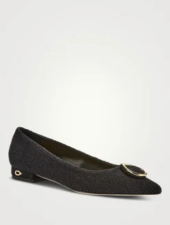Lorenzo Tweed Ballet Flats