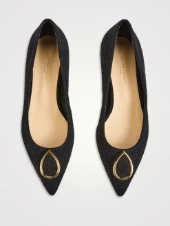 Lorenzo Tweed Ballet Flats