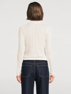 Lottie Pointelle Cardigan