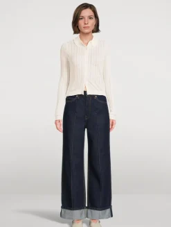 Lottie Pointelle Cardigan