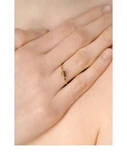 Love Letter 14K Gold Heart Ring