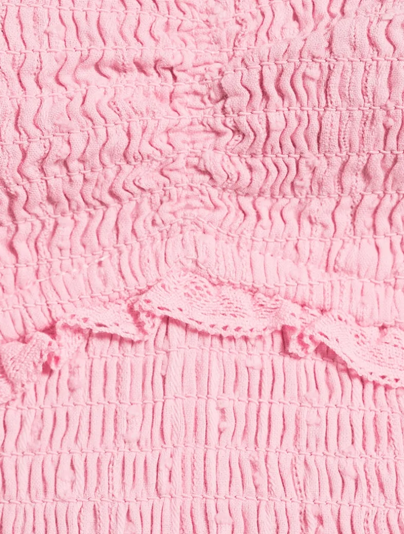 Lovine Smocked Mini Dress