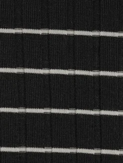 Luca Ribbed Baby T-Shirt In Stripe Print