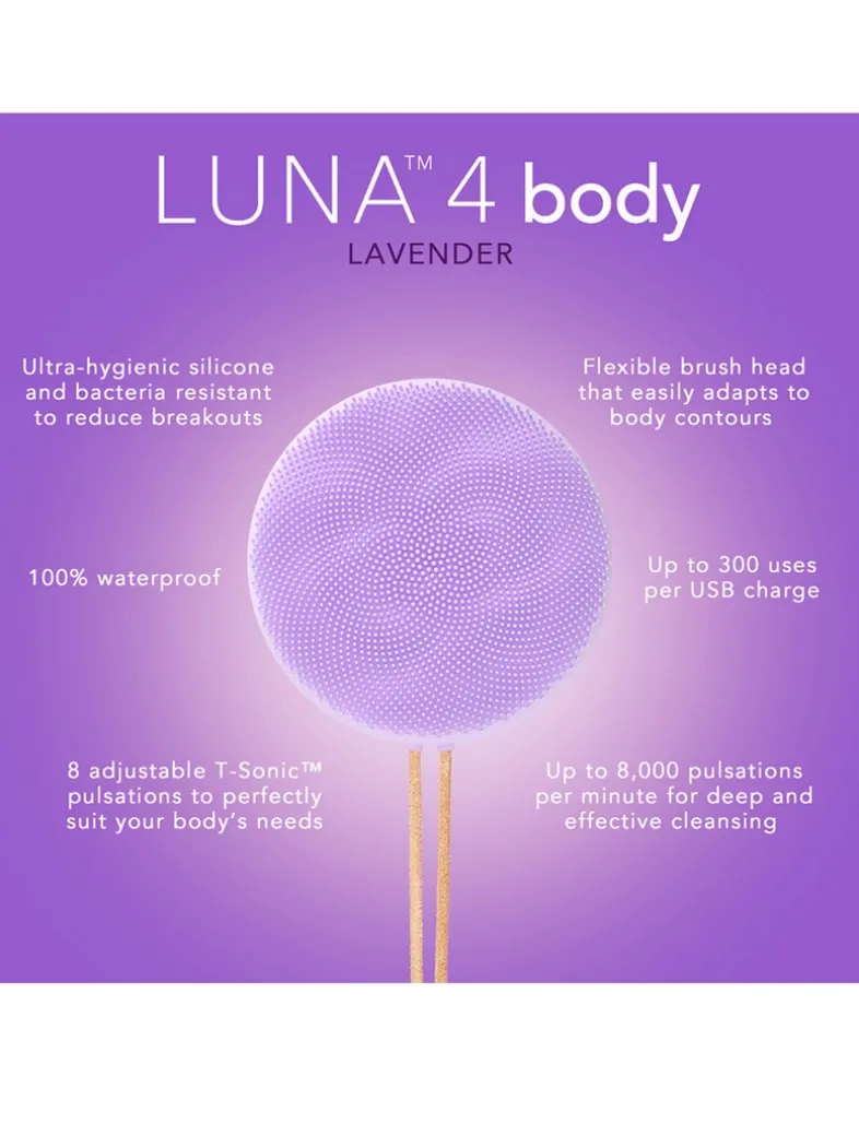 Luna 4 Body Brush - Lavender