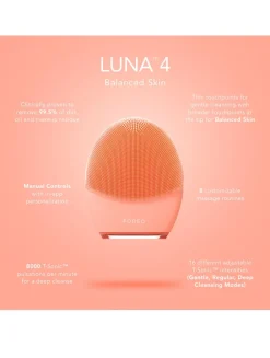 LUNA™ 4 Facial Cleansing & Firming Massage for Balanced Skin