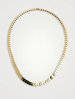 Luna 18K Gold Choker Necklace